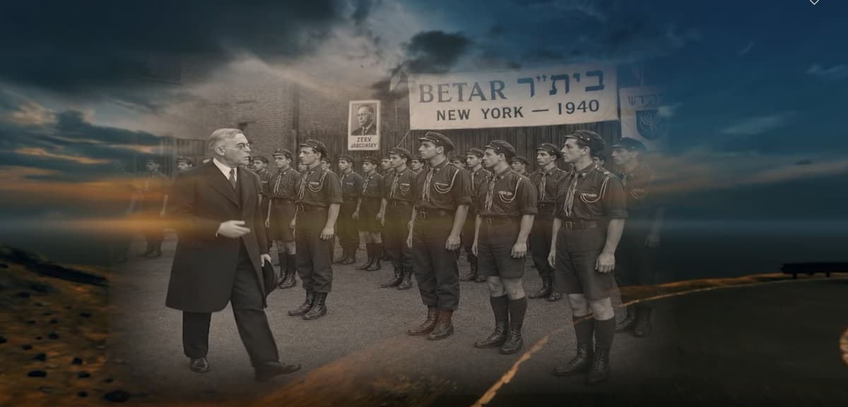 קהל חווה את זאב ז'בוטינסקי