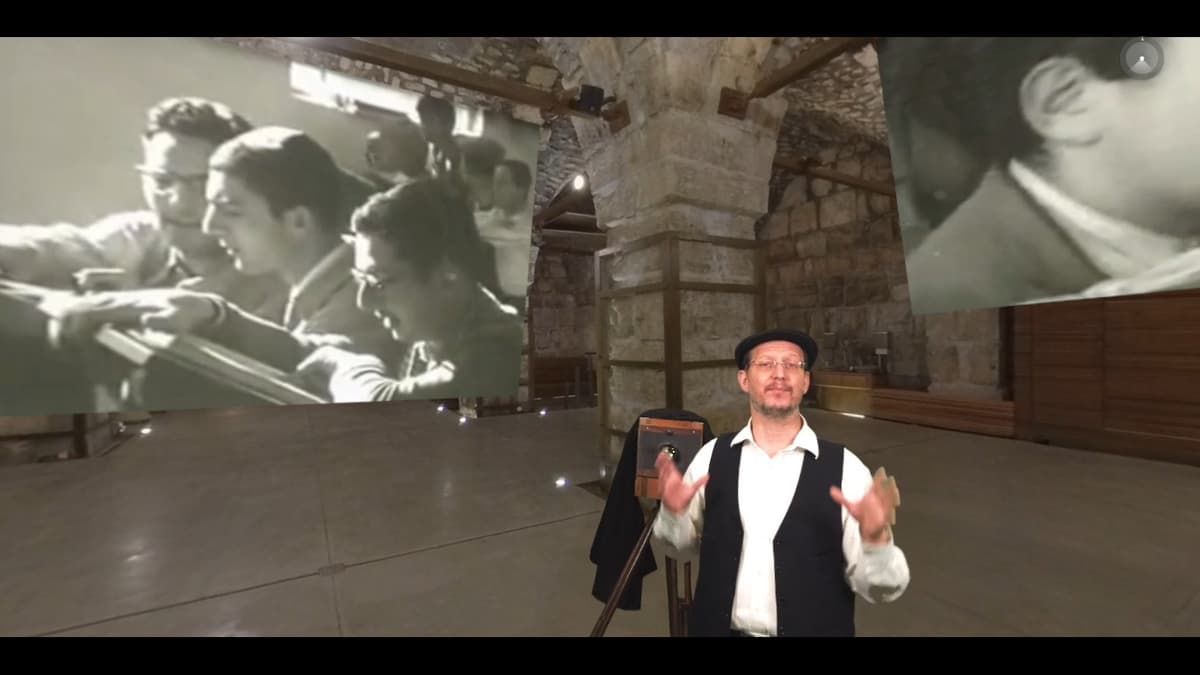 קהל חווה את מסע ירושלמי